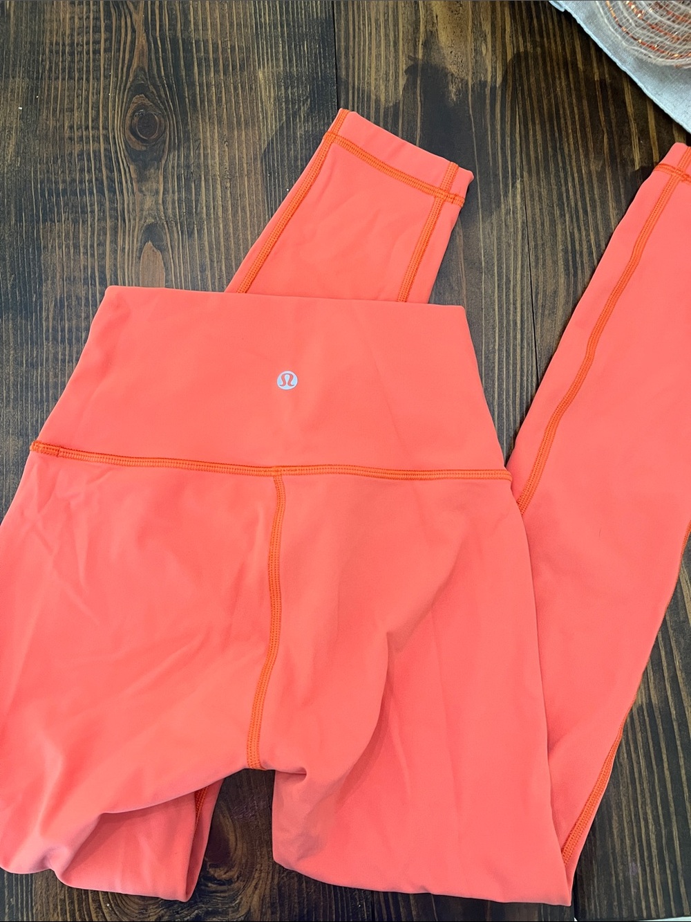 lululemon athletica Girls' Coral/Orange Hooded Jacket